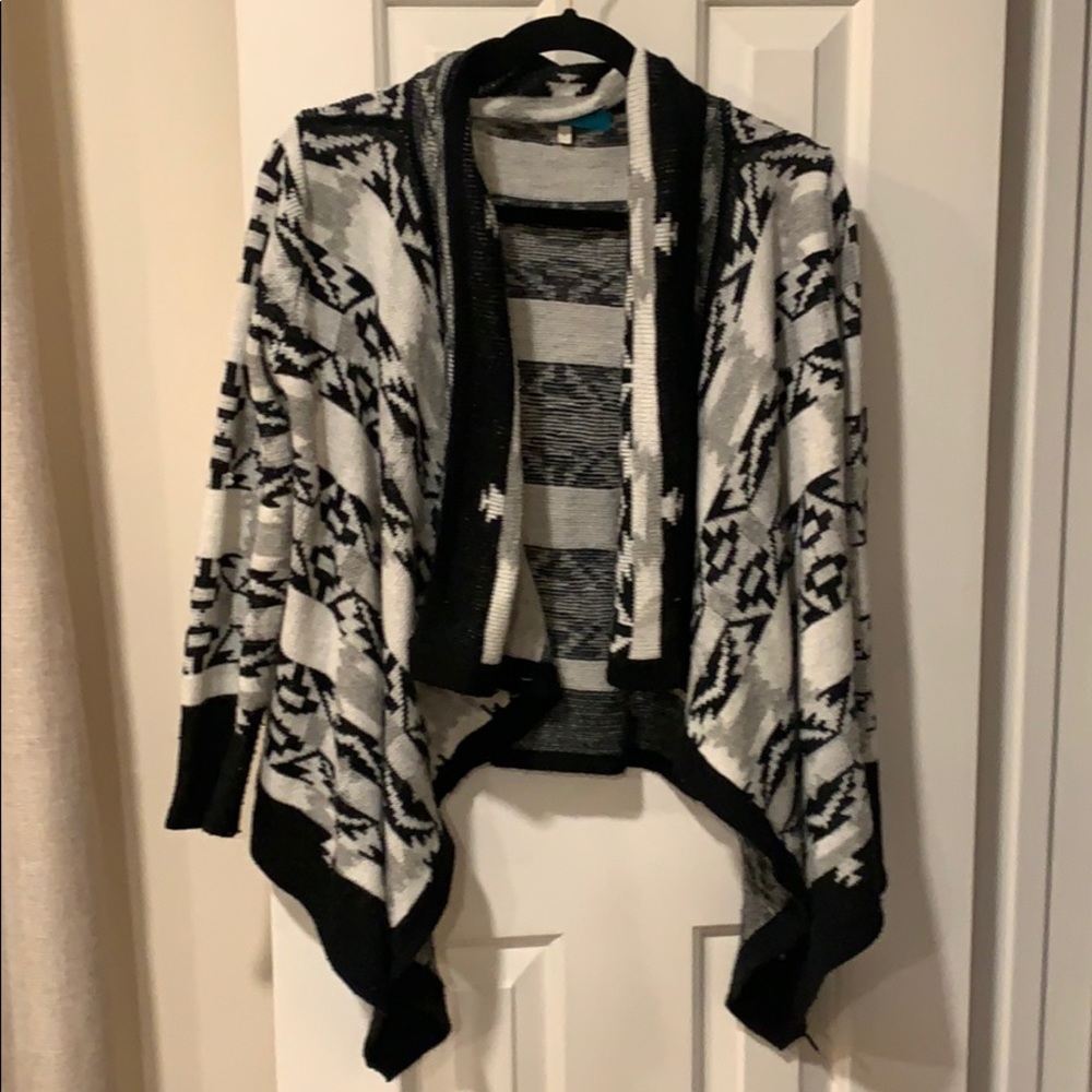 Aztec design cardigan